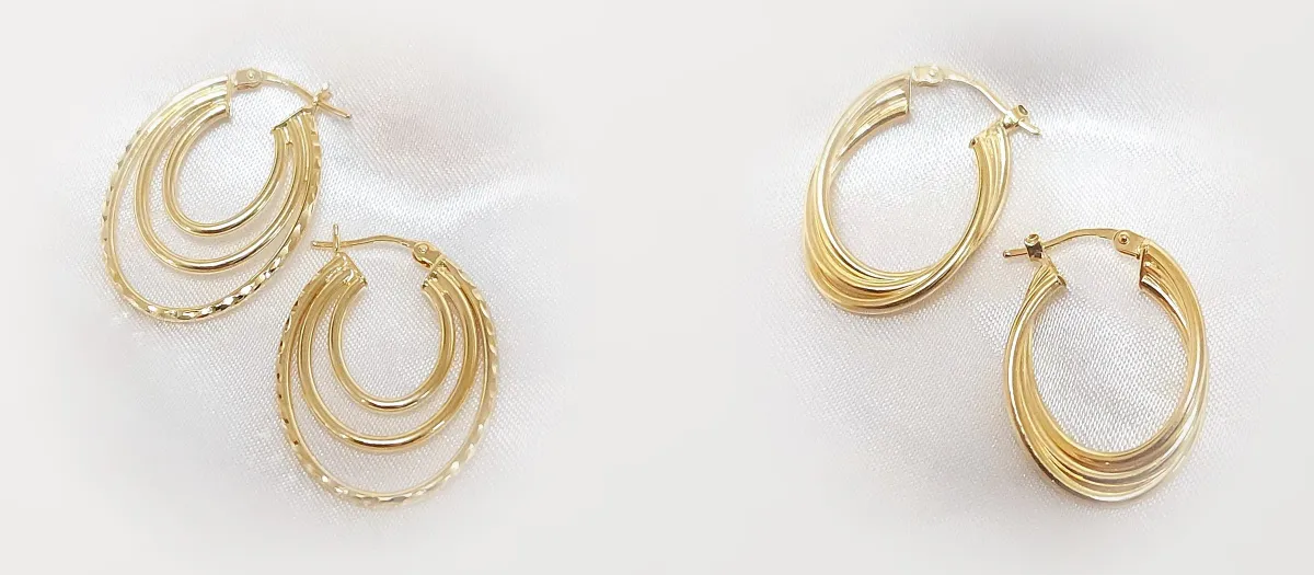 Hoops for Every Day — Dubai Gold Jewellery